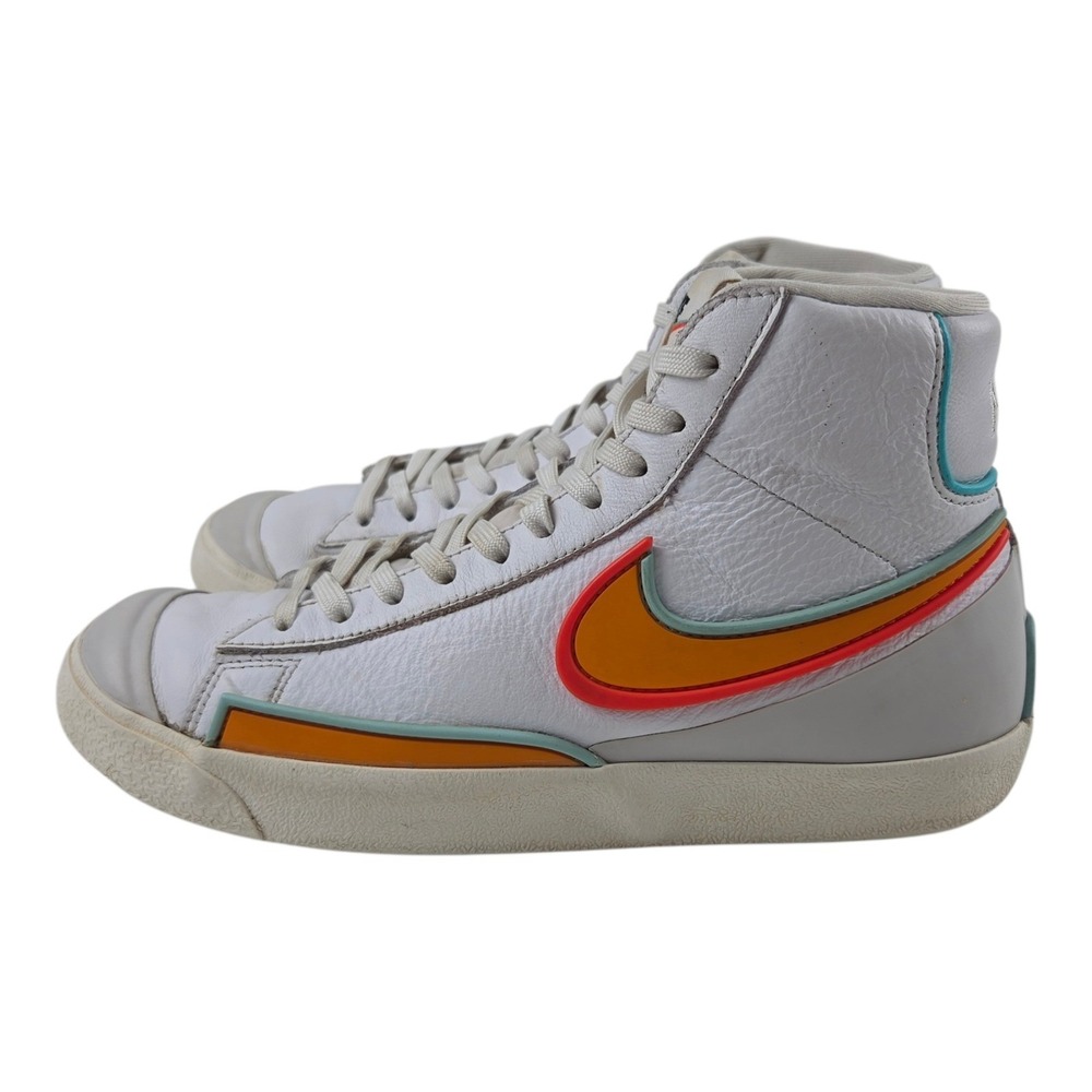 Nike Blazer Mid 77 Infinite Women's 6.5 White Kumquat Orange Pink High Top